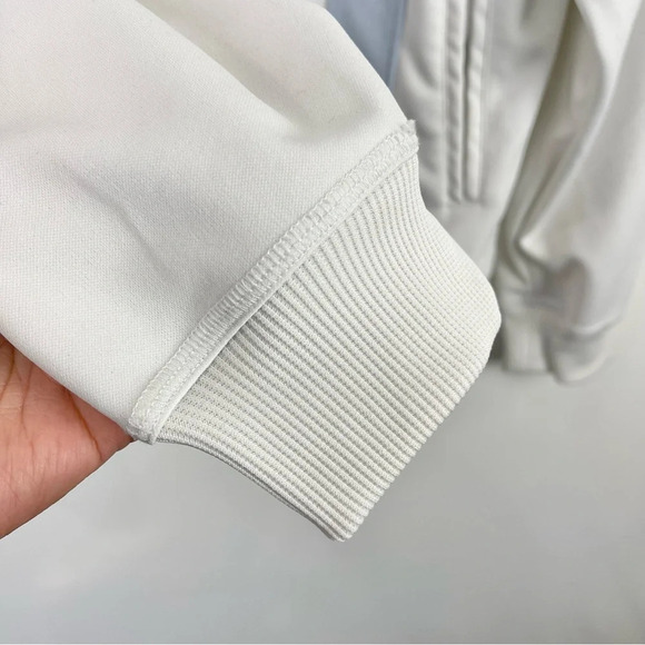 Vintage Haband Casual Joe Zip Up Track Jacket White Size Medium Men's Unisex - Picture 5 of 8